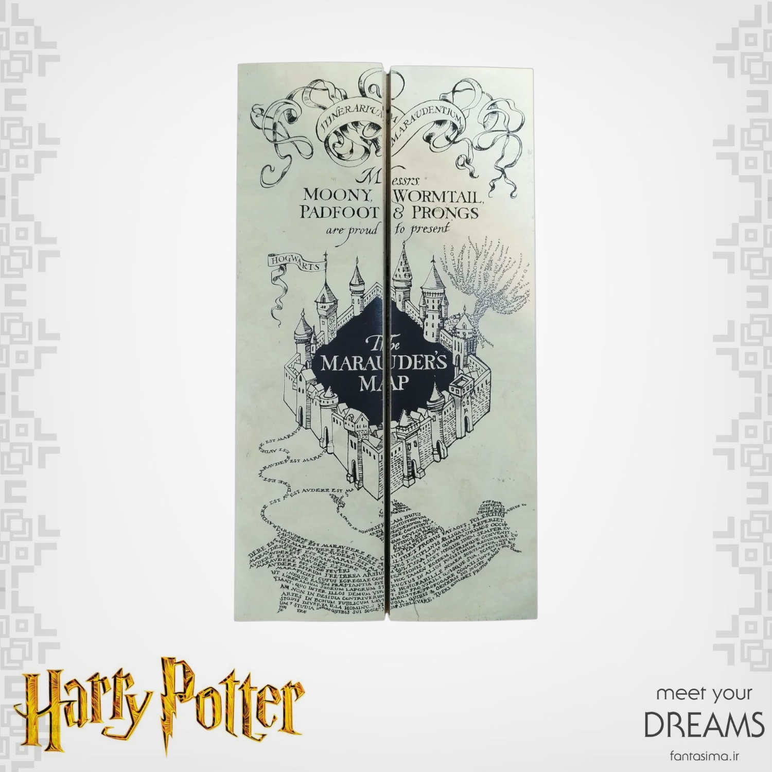 نقشه غارتگر - نسخه کامل - سایز واقعی