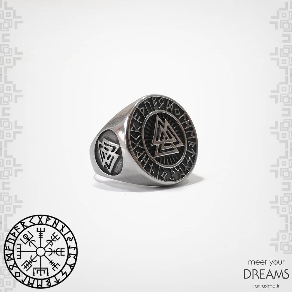 انگشتر استیل والکنوت 