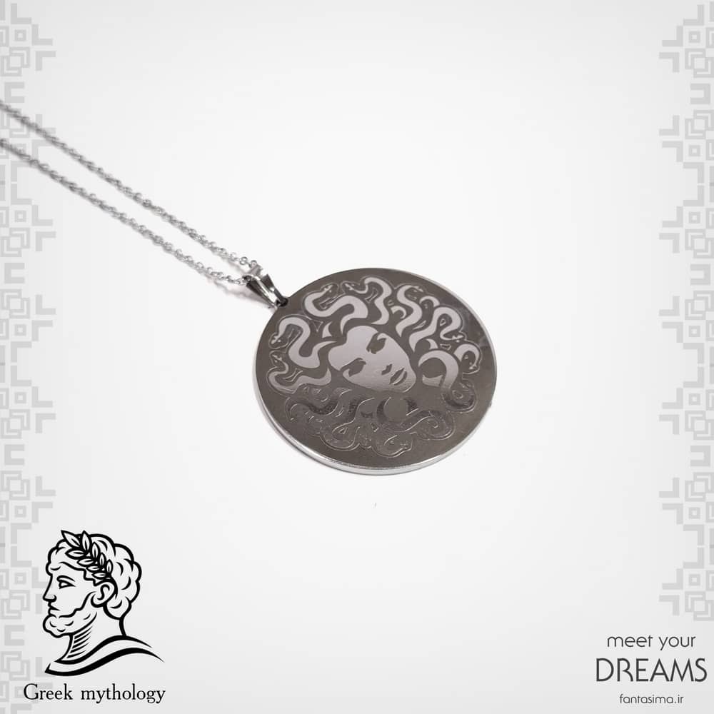 گردنبند استیل مدوسا