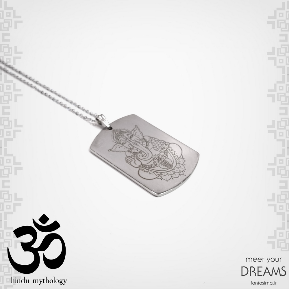 گردنبند استیل گانشا