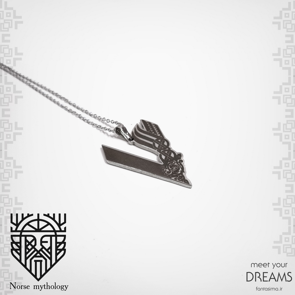 گردنبند استیل نماد وایکینگ