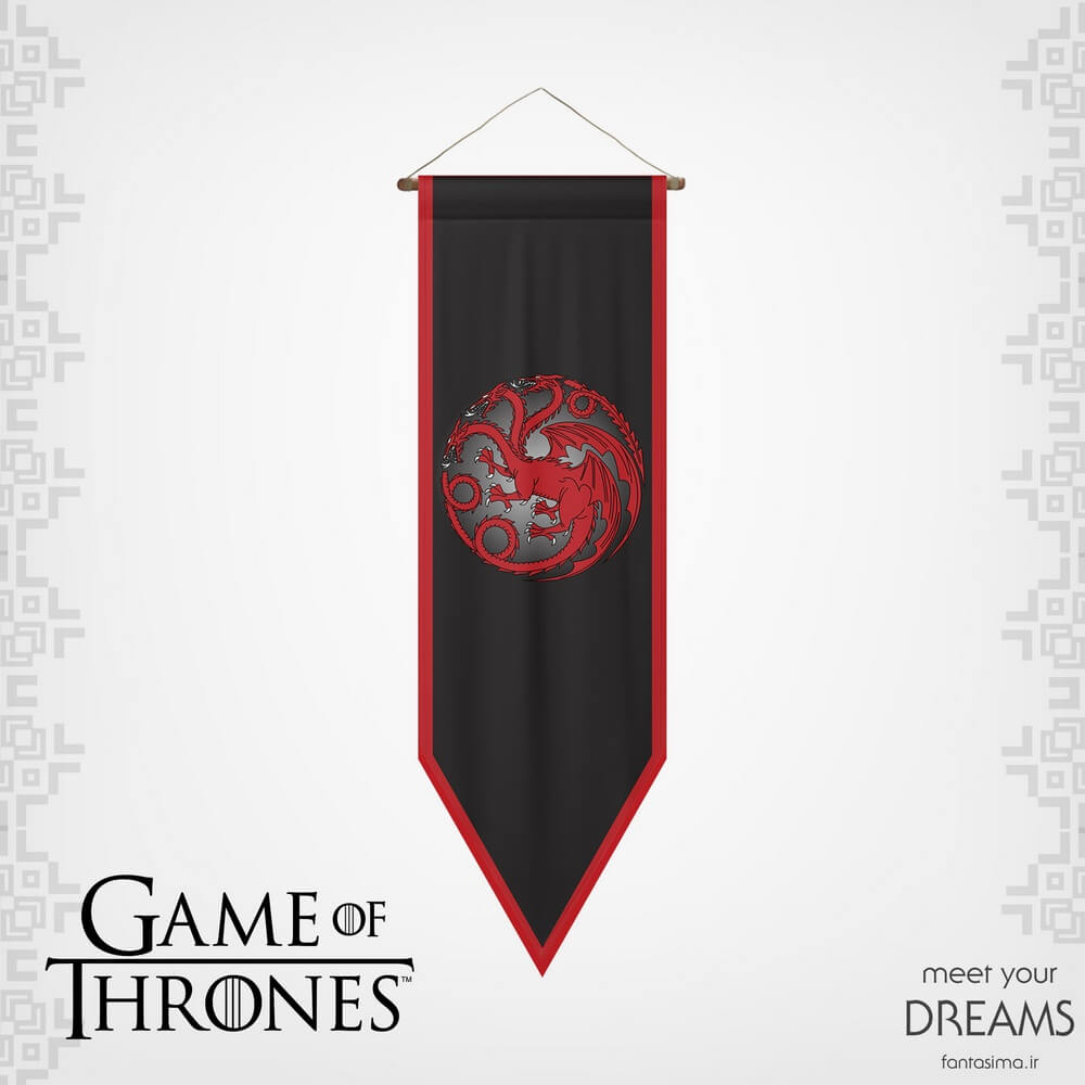 پرچم خاندان تارگرین