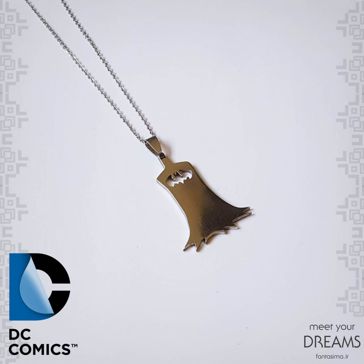 گردنبند استیل شنل بتمن