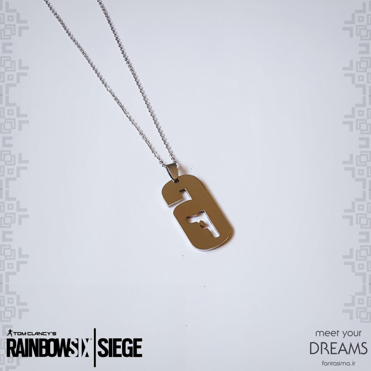 گردنبند استیل نماد رینبو 6 