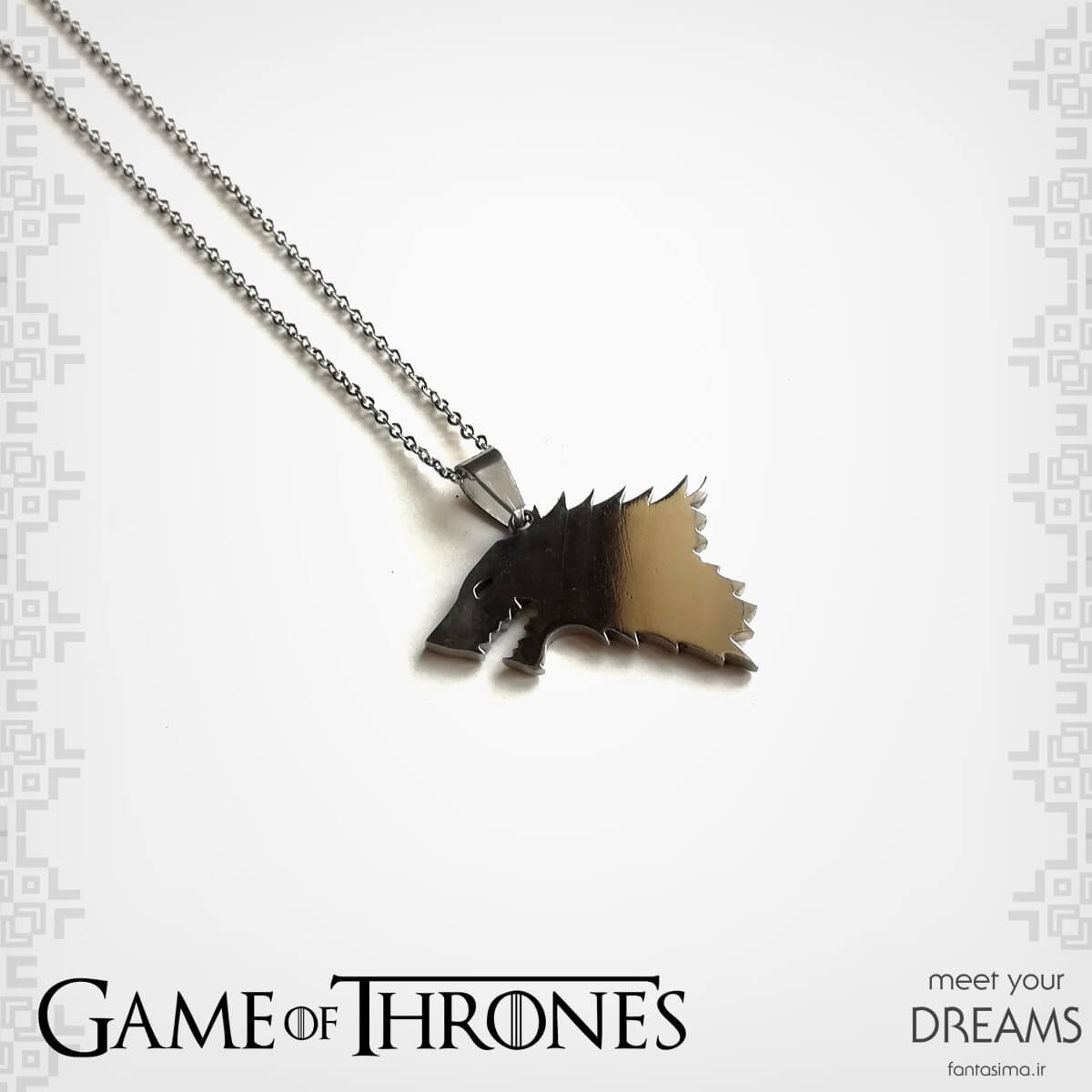 گردنبند استیل استارک