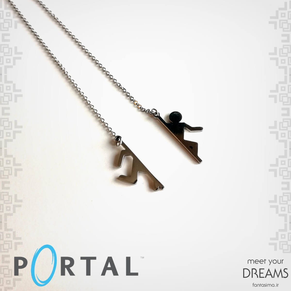 گردنبند استیل پورتال