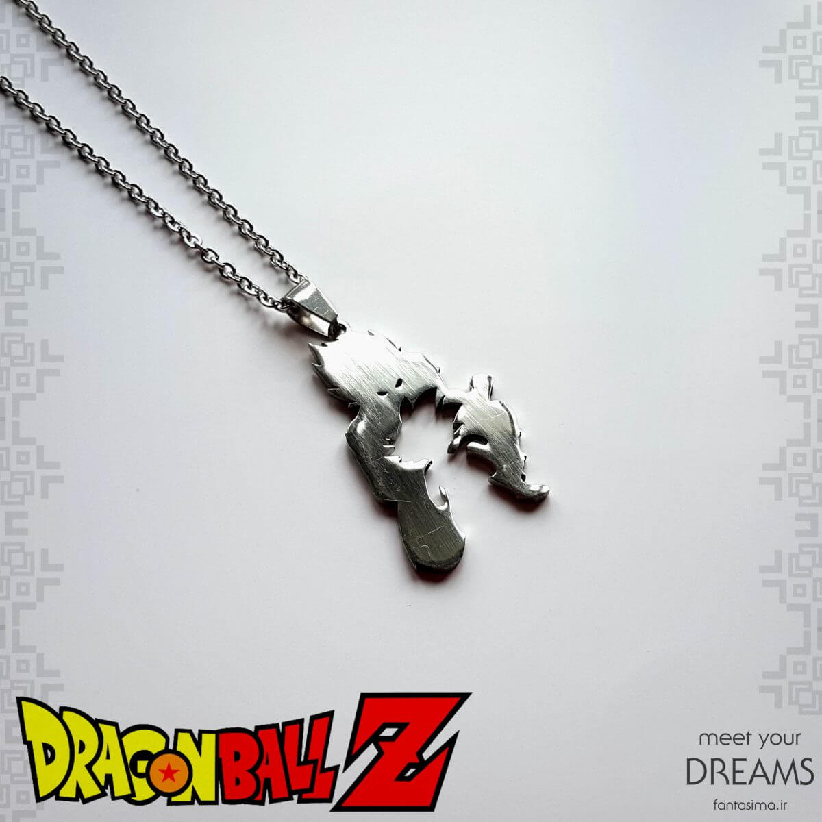 گردنبند استیل دراگون بالز