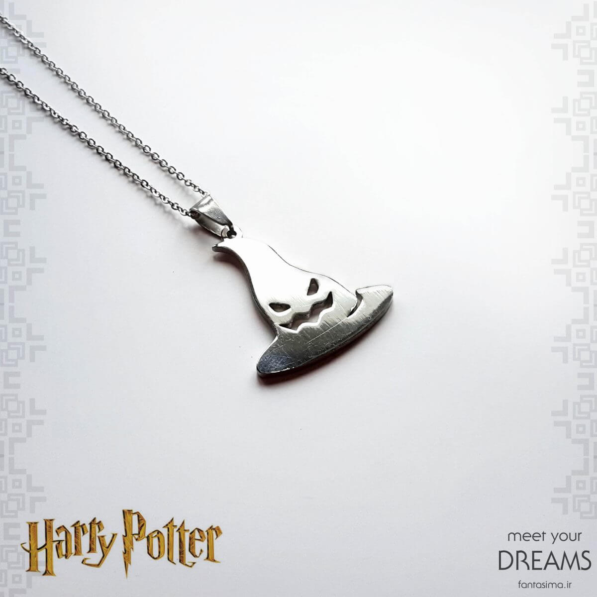 گردنبند استیل کلاه گروه بندی