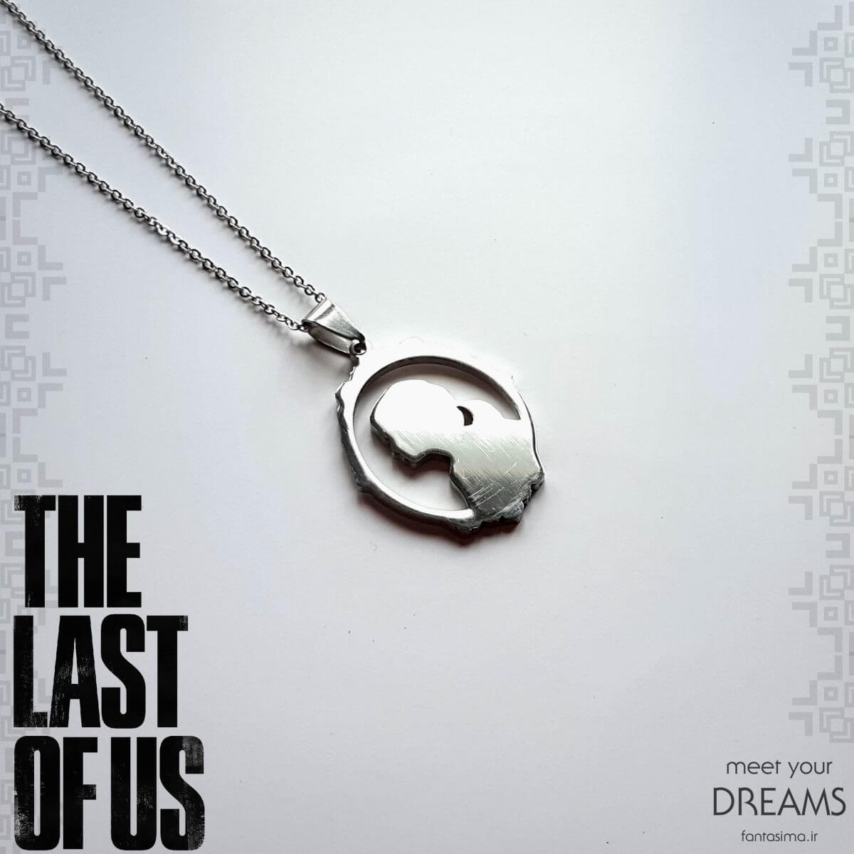 گردنبند استیل الی